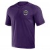 Футболка Baltimore Ravens NFL x Darius Rucker Collection by Fanatics Washed Raglan Henley - Purple