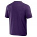 Футболка Baltimore Ravens NFL x Darius Rucker Collection by Fanatics Washed Raglan Henley - Purple