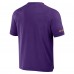 Футболка Minnesota Vikings NFL x Darius Rucker Collection by Fanatics Washed Raglan Henley - Purple
