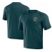 Футболка Philadelphia Eagles NFL x Darius Rucker Collection by Washed Raglan Henley - Midnight Green