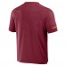 Футболка Washington Commanders NFL x Darius Rucker Collection by Fanatics Washed Raglan Henley - Burgundy