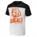 Футболка Cincinnati Bengals NFL x Darius Rucker Collection by Fanatics Colorblocked - Cream