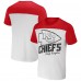 Футболка Kansas City Chiefs NFL x Darius Rucker Collection by Fanatics Colorblocked - Cream
