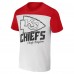 Футболка Kansas City Chiefs NFL x Darius Rucker Collection by Fanatics Colorblocked - Cream