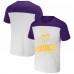 Футболка Minnesota Vikings NFL x Darius Rucker Collection by Fanatics Colorblocked - Cream