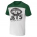 Футболка New York Jets NFL x Darius Rucker Collection by Fanatics Colorblocked - Cream
