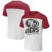 Футболка San Francisco 49ers NFL x Darius Rucker Collection by Fanatics Colorblocked - Cream Футболка San Francisco 49ers NFL x Darius Rucker Collection by Fanatics Colorblocked - Cream