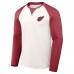Футболка Arizona Cardinals NFL x Darius Rucker Collection by Fanatics Long Sleeve Raglan - Cream/Cardinal