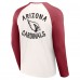 Футболка Arizona Cardinals NFL x Darius Rucker Collection by Fanatics Long Sleeve Raglan - Cream/Cardinal
