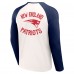 Футболка New England Patriots NFL x Darius Rucker Collection by Fanatics Long Sleeve Raglan - Cream/Navy