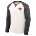 Футболка Tampa Bay Buccaneers NFL x Darius Rucker Collection by Fanatics Long Sleeve Raglan - Cream/Pewter
