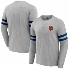 Футболка с длинным рукавом Chicago Bears NFL x Darius Rucker Collection by Henley - Heather Gray Футболка с длинным рукавом Chicago Bears NFL x Darius Rucker Collection by Henley - Heather Gray