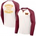 Футболка Washington Commanders NFL x Darius Rucker Collection by Fanatics Long Sleeve Raglan - Cream/Burgundy