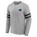 Футболка с длинным рукавом Carolina Panthers NFL x Darius Rucker Collection by Henley - Heather Gray
