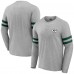 Футболка с длинным рукавом Green Bay Packers NFL x Darius Rucker Collection by Fanatics Henley - Heather Gray