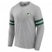 Футболка с длинным рукавом Green Bay Packers NFL x Darius Rucker Collection by Fanatics Henley - Heather Gray