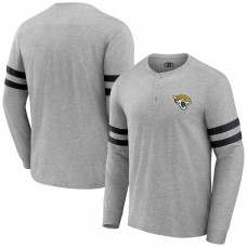 Футболка с длинным рукавом Jacksonville Jaguars NFL x Darius Rucker Collection by Henley - Heather Gray