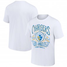 Футболка Los Angeles Chargers NFL x Darius Rucker Collection by Fanatics Vintage Football - White
