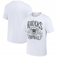 Футболка Las Vegas Raiders NFL x Darius Rucker Collection by Fanatics Vintage Football - White