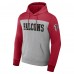 Толстовка Atlanta Falcons NFL x Darius Rucker Collection by Color Blocked - Heather Gray