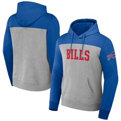 Толстовка Buffalo Bills NFL x Darius Rucker Collection by Color Blocked - Heather Gray