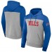 Толстовка Buffalo Bills NFL x Darius Rucker Collection by Color Blocked - Heather Gray