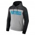 Толстовка Carolina Panthers NFL x Darius Rucker Collection by Color Blocked - Heather Gray