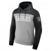 Толстовка Las Vegas Raiders NFL x Darius Rucker Collection by Fanatics Color Blocked - Heather Gray