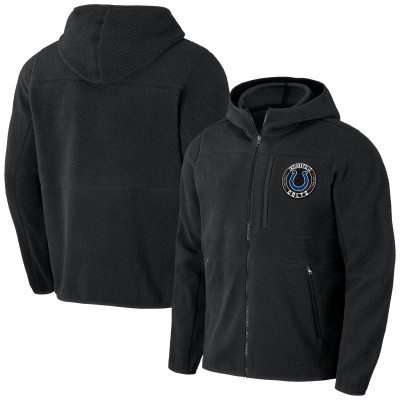 Толстовка на молнии Indianapolis Colts NFL x Darius Rucker Collection by Sherpa - Black