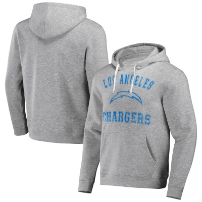Толстовка Los Angeles Chargers NFL x Darius Rucker Collection by Coaches - Heather Gray
