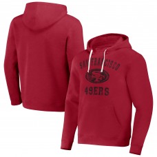 Толстовка San Francisco 49ers NFL x Darius Rucker Collection by Fanatics Coaches - Red