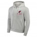 Толстовка на молнии Arizona Cardinals NFL x Darius Rucker Collection by Fanatics Domestic - Heather Gray