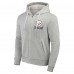 Pittsburgh Steelers NFL x Darius Rucker Collection by Fanatics Heather Gray Domestic Full-Zip Hoodie