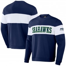 Свитер Seattle Seahawks NFL x Darius Rucker Collection by Fanatics Team Color & White - Navy