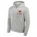 Толстовка на молнии Washington Commanders NFL x Darius Rucker Collection by Fanatics Domestic - Heather Gray