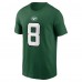 Футболка с номером Aaron Rodgers New York Jets Nike - Green