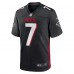 Игровая джерси Bijan Robinson Atlanta Falcons Nike 2023 NFL Draft First Round Pick Game - Black