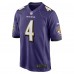 Игровая джерси Zay Flowers Baltimore Ravens Nike 2023 NFL Draft First Round Pick - Purple