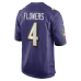 Джерси Baltimore Ravens Zay Flowers Nike Purple Game