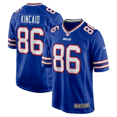 Игровая джерси Dalton Kincaid Buffalo Bills Nike 2023 NFL Draft First Round Pick - Royal