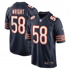 Игровая джерси Darnell Wright Chicago Bears Nike 2023 NFL Draft First Round Pick - Navy