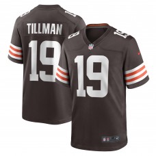 Игровая джерси Cedric Tillman Cleveland Browns Nike 2023 NFL Draft Pick - Brown