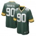 Игровая джерси Lukas Van Ness Green Bay Packers Nike 2023 NFL Draft First Round Pick - Green