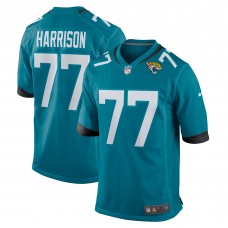 Игровая джерси Anton Harrison Jacksonville Jaguars Nike 2023 NFL Draft First Round Pick - Teal