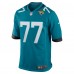 Игровая джерси Anton Harrison Jacksonville Jaguars Nike 2023 NFL Draft First Round Pick - Teal