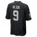 Игровая джерси Tyree Wilson Las Vegas Raiders Nike 2023 NFL Draft First Round Pick - Black