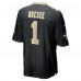 Игровая джерси Bryan Bresee New Orleans Saints Nike 2023 NFL Draft First Round Pick - Black