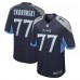 Игровая джерси Peter Skoronski Tennessee Titans Nike 2023 NFL Draft First Round Pick - Navy