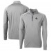 Pittsburgh Steelers Cutter & Buck Silver Helmet Adapt Eco Knit Stretch Recycled Quarter-Zip Pullover Top