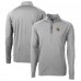 Green Bay Packers Cutter & Buck Silver Helmet Adapt Eco Knit Stretch Recycled Quarter-Zip Pullover Top Green Bay Packers Cutter & Buck Silver Helmet Adapt Eco Knit Stretch Recycled Quarter-Zip Pullover Top